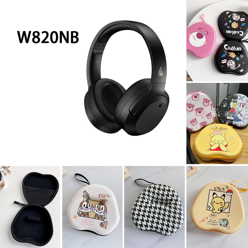 สําหรับ Edifier W820NB เคสหูฟังสไตล์ใหม่รูปแบบสวรรค์สัตว์สําหรับ Edifier W820NB ชุดหูฟังแผ่นรองหูฟัง