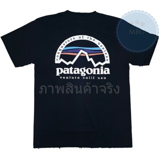 #ถูกสุด ⭐ patagonia ⭐ เสื้อยืด คอกลม แขนสั้น แฟชั่น ภูเขา พาตาโกเนีย ปาตาโกเนีย useless パタゴニア unisex