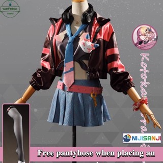 [Pre-sale] Nijisanji Vtuber EN phase 7 XSOLEIL Kotoka Torahime ชุดคอสเพลย์ สําหรับผู้หญิง