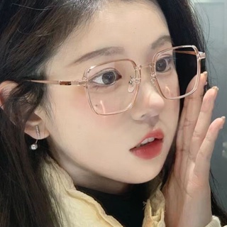 Gina แว่นตากรองแสงสีฟ้า แว่นตาแฟชั่น สไตล์เกาหลี กรอบสี่เหลี่ยม