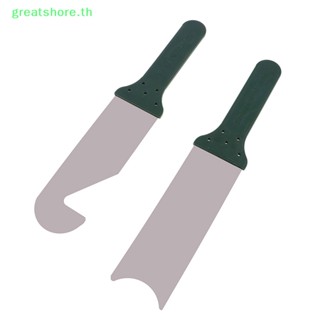 Greatshore เครื่องมือช่างกุญแจ มืออาชีพ แผ่นแทรกสเตนเลส 2 ชิ้น TH