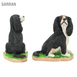 SARRAN Hound Dog Model เหมือนจริงสูงจำลองเรซิ่นสัตว์ของเล่นสำหรับตกแต่งคอลเลกชัน