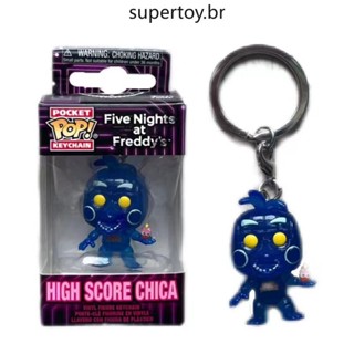 พวงกุญแจฟิกเกอร์ Funko POP Five Nights at Freddys - High Score Chica ของเล่นสําหรับเด็ก