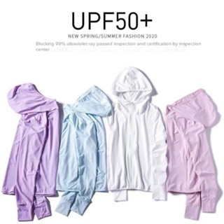 Upf50+ เสื้อแจ็กเก็ตกันแดด ผ้าเรยอน แบบบาง ระบายอากาศได้ดี ป้องกันรังสีอัลตราไวโอเลต เหมาะกับฤดูร้อน สําหรับผู้หญิง