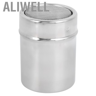 Aliwell Stainless Steel  Shaker Sugar  Cocoa Flour Coffee Sifter Seasonin JY