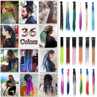 Bluevelvet วิกผมถักเปียธรรมชาติ 20 นิ้ว Dreads Maya Dreadlocks