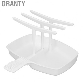 Granty Bacon Tray  White Crisper Heat Resistant PP Plastic Bacon Cooker  for Party