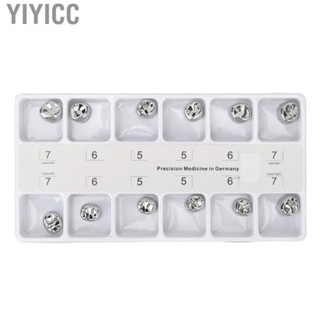 Yiyicc Metal   Crown  Rustproof  Molar Metal Crowns  for Clinic for Adults