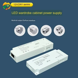 พาวเวอร์ซัพพลาย 12V 24W 36W 60W แบบบางพิเศษ สําหรับตู้เสื้อผ้า