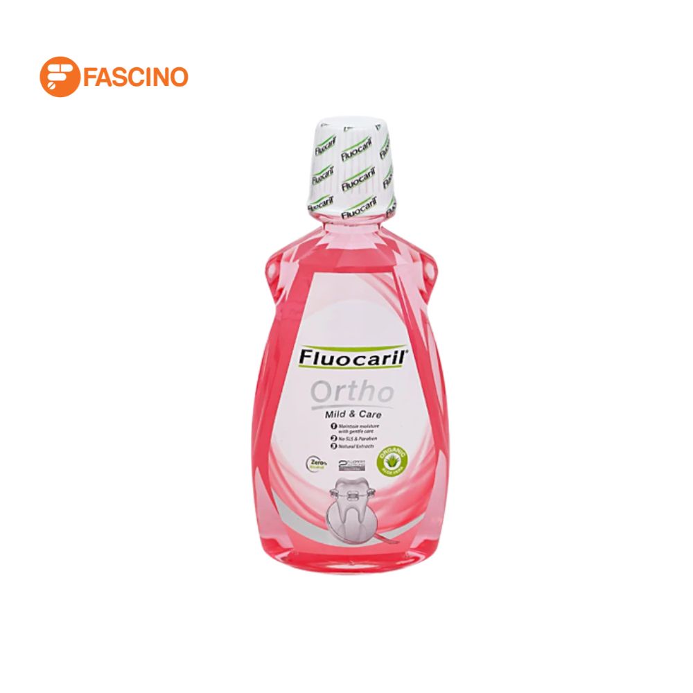 FLUOCARIL น้ำยาบ้วนปาก ORTHO MILD&CARE 500ML