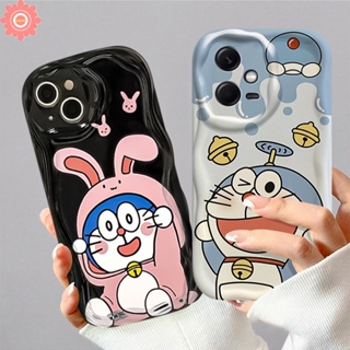 เคสโทรศัพท์มือถือแบบนิ่ม ลายการ์ตูนโดราเอมอนน่ารัก 3D ขอบโค้ง สําหรับ Redmi Note 10 11 11s 8 9 10s 10Pro 10 Pro Max Plus Redmi 9 9C NFC 10 A1 9A A2 9T 10A 10C POCO M3