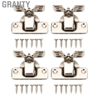 Granty Short Arm Hinge  Nickel Plated Finish Soft Close Cabinet Hinge 3D Adjustment Cold Rolled Steel  for Bathroom