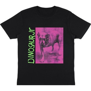 พร้อมส่ง ผ้าฝ้ายบริสุทธิ์ T-shirt    KAOS BAND DINOSAUR JR  T-SHIRT BAJU BAND VINTAGE  KAOS DISTRO PRIA