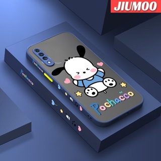 เคสโทรศัพท์มือถือ ซิลิโคนใส ทรงสี่เหลี่ยม กันกระแทก ลายการ์ตูน Pochacco สําหรับ Samsung galaxy A70 A70s