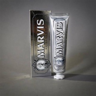 Marvis Whitening Mint 85ml ยาสีฟันมาร์วิส ไวท์เทนนิ่ง มินต์