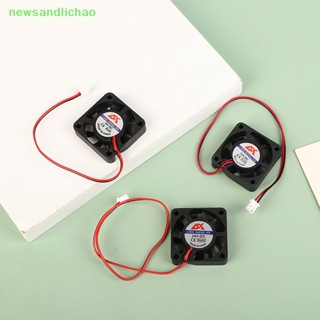 Newsandlichao พัดลมระบายความร้อน CPU เสียงเงียบ 4010 5V 12V 24V 4 ซม. สําหรับแล็ปท็อป คอมพิวเตอร์ โน้ตบุ๊ก 1 ชิ้น