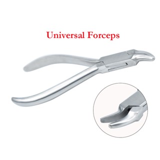 Stainless Steel Dental Root Removal Pliers Tools Curved Root