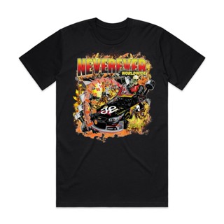 เสื้อยืด ลาย Nascar Bootleg สไตล์วินเทจ