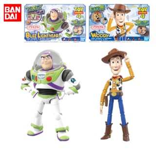 Bandai โมเดลฟิกเกอร์ Toy Story Woody Buzz Lightyear ของเล่นสําหรับเด็ก