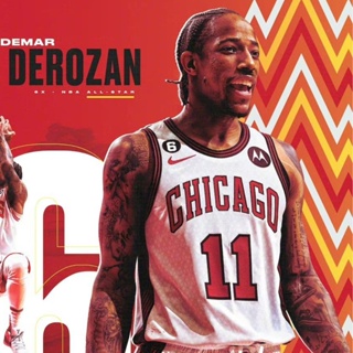 เสื้อกีฬาบาสเก็ตบอล แขนกุด ลายทีม Demar DeRozan No.11 Bulls 22-23 ชุดเหย้า สําหรับผู้ชาย