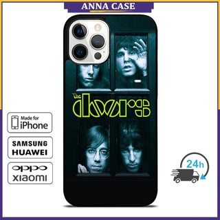 เคสโทรศัพท์มือถือ ลาย The Doors 1 สําหรับ iPhone 14 Pro Max 13 Pro Max Samsung Galaxy Note10+ S21Ultra