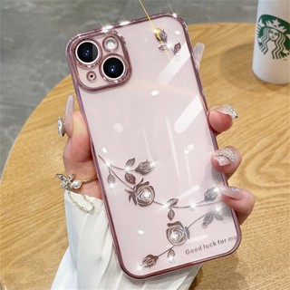 เคสโทรศัพท์มือถือนิ่ม ป้องกันกล้อง ประดับเพชรคริสตัล แวววาว หรูหรา สําหรับ Huawei P20 P30 P40 P50 P50E P60 Art Mate 20 30 40 50 Pro 5G