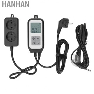 Hanhan Humidity Controller Outlet EU 100‑250V Humidifier   Automatic Thermostat Humidity control switch humidity