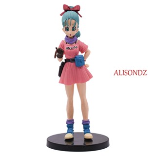 Alisondz อะนิเมะญี่ปุ่น Dragon Ball Z รูปปั้นของเล่นโมเดล Action Figurine Budokai เดสก์ท็อปเครื่องประดับกระต่ายสาวแอ็คชั่นฟิกเกอร์ Young Bulma Dbz ฟิกเกอร์ของเล่น