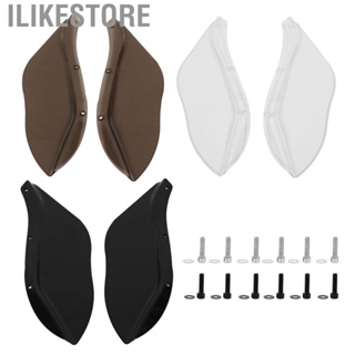 Ilikestore Side Wing Windshield  Air Deflector Fairing Wear Resistant High Strength Easy To Install  for Motorbike