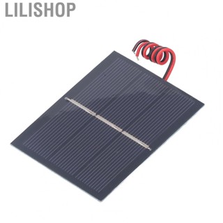 Lilishop 0.65W 1.5V Solar Panel Mini DIY Solar Epoxy  Kit with Wire for Portable Power Supply Solar Epoxy Panel Mini Solar Panel