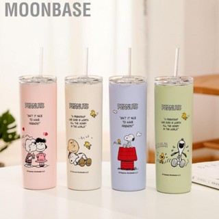 Moonbase Insulated Tumbler Stainless Steel Cute Cartoon Pattern  Slip Design Portable Insulated Water Bottle for Children