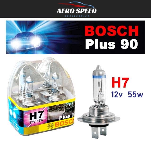 หลอดไฟหน้า Bosch Halogen Light Plus 90 H7 55w สําหรับ 12v