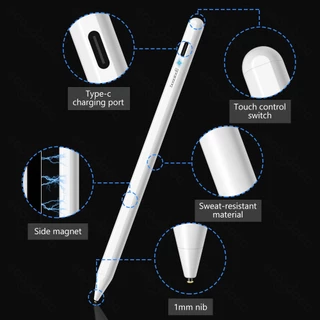 GOOJODOQ ปากกาสไตลัส สําหรับ Android Phone Active Stylus Capacitive Pencil สําหรับ