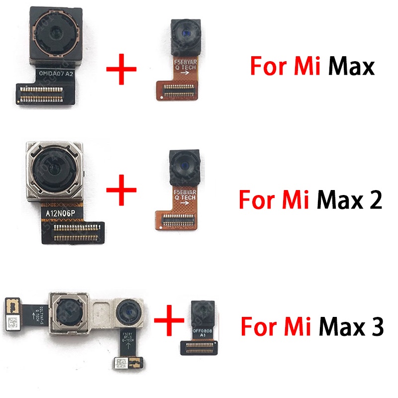 อะไหล่โมดูลกล้องเซลฟี่ ด้านหน้า และด้านหลัง ขนาดเล็ก สําหรับ Xiaomi Mi Max 2 3 Max3 Max2