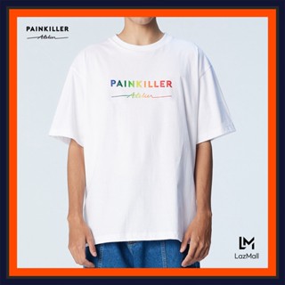 [S-5XL](PAINKILLER) PK ORIGINAL PRISM OVERSIZED T-SHIRT / เสื้อยืดผู้ชาย เสื้อแขนสั้นชาย โอเวอร์ไซส์ เสื้อผ้าผู้ชาย เพนค