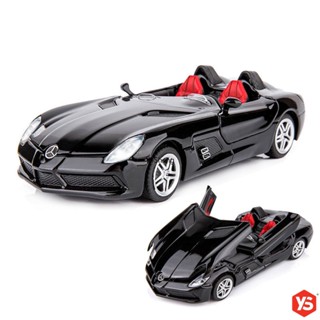 โมเดลรถยนต์ Benz SLR Diecast ขนาด 1:32 พร้อมไฟ เสียง และดึงถอยหลัง