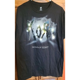 เสื้อยืด พิมพ์ลายกราฟิก Hanes Korn The Path Of Totality วงร็อค สําหรับผู้ชาย ไซซ์ 5XL 2011