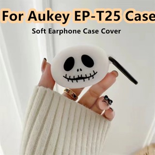 【ของแท้】เคสหูฟัง แบบนิ่ม ลายการ์ตูนน่ารัก สําหรับ Aukey EP-T25 EP-T25