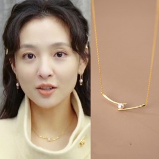 [พร้อมส่ง] สร้อยคอโซ่ ประดับไข่มุก หรูหรา