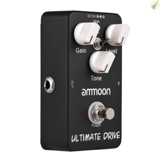 พร้อมส่ง ammoon AP-02 Ultimate Drive Overdrive แป้นเหยียบเอฟเฟคกีตาร์