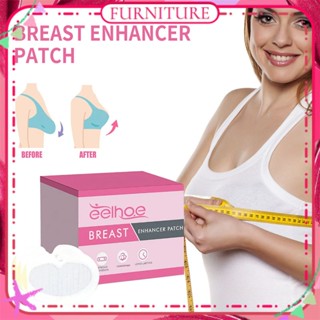 ♕ Eelhoe Breast Enhancer Patch Firming Elastic Lifting Chest Prevent Sagging Breast Breathable Patch Nourishing Whitening Breast Sticker Body Care 6pcs/1box FURNITURE