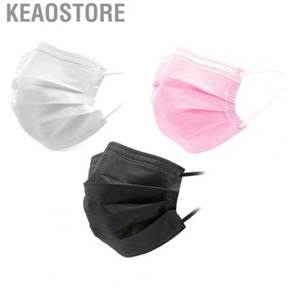 Keaostore 20pcs Face Cover Meltblown Breathable Disposable Mouth for Indoor Outdoor Use