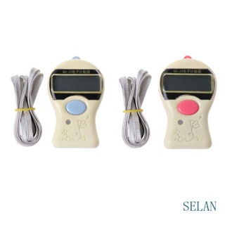 Selan เครื่องนับจํานวนดิจิทัล หน้าจอ LCD ขนาดเล็ก