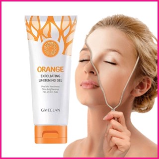 Orange Exfoliate Whiten Gel 50g เจลขัดผิว สูตรอ่อนโยน ครีมอาบน้ํา ผิวกระจ่างใส สครับขัดผิว ธรรมชาติ เจลขัดผิว buraith