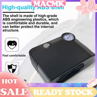 &lt;MACmk&gt; เครื่องปั๊มลมยางรถยนต์ อเนกประสงค์ ความแม่นยําสูง ทนทาน สเกล 12V