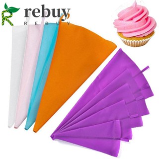 Rebuy ถุงซิลิโคนสีม่วงสําหรับตกแต่งเค้กเบเกอรี่ Diy