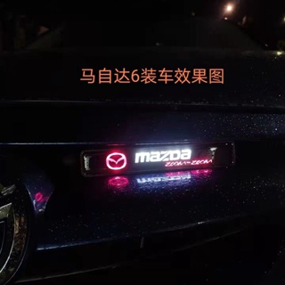 โลโก้ LED เรืองแสง ดัดแปลง สําหรับตกแต่งรถยนต์ Mazda M6