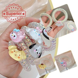 SANRIO ยางรัดผม ลายการ์ตูนซานริโอ้ ขนาดเล็ก L6A4