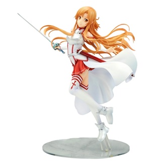 Spot sword art serial number online animation model Yuuki Asuna action character 23cm PVC statue collection toy