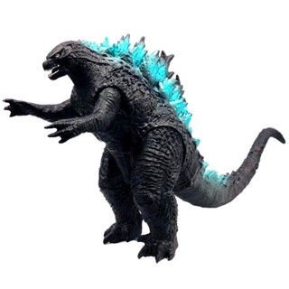 Spot Godzilla tyrannies the King of mechanical monsters three-headed dragon soft rubber model Tyrannosaurus Rex toy gift promotion